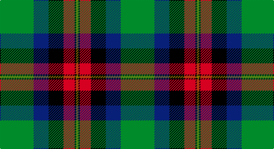 G/54 DB24 K24 R18 K2 Y/4 tartan