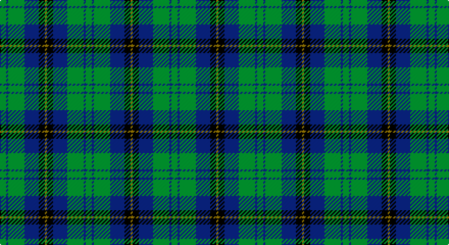 G/6 DB2 G16 DB14 K6 Y/2 tartan