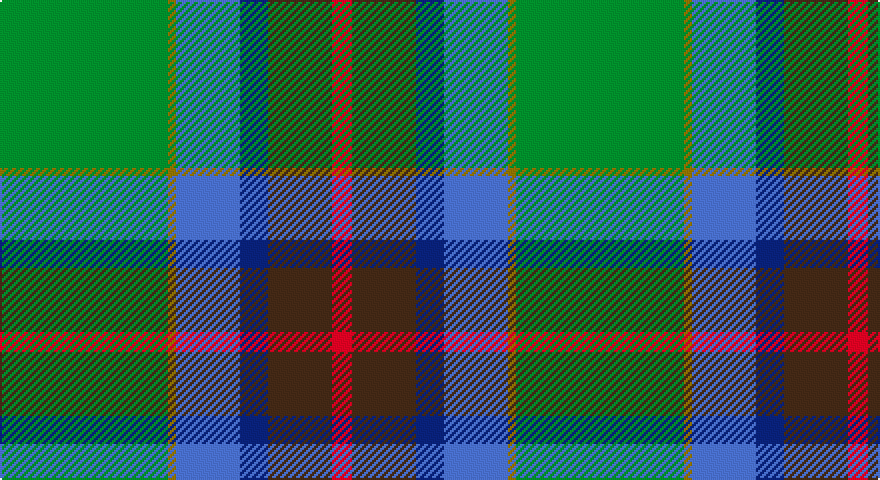 G/84 Y4 B32 DB14 DO32 R/10 tartan