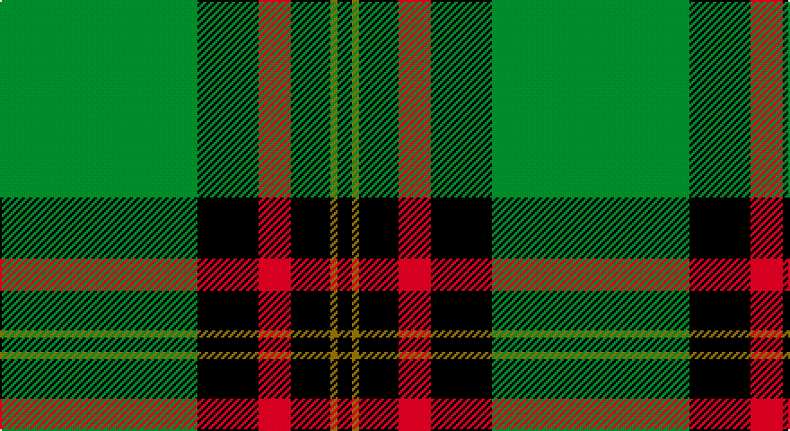 G/110 K34 R18 K22 Y4 K/8 tartan