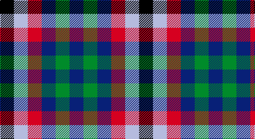 K/24 LB24 R24 DB24 G24 DB/24 tartan