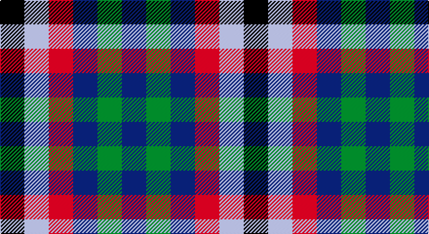 K/25 LB25 R25 DB25 G25 DB/25 tartan