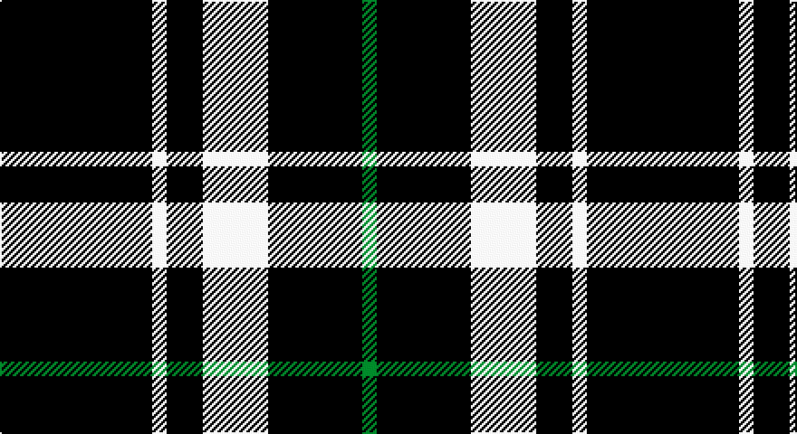 K/84 W8 K20 W36 K52 G/8 tartan