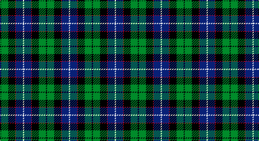K/2 G12 K12 R1 DB12 W/2 tartan