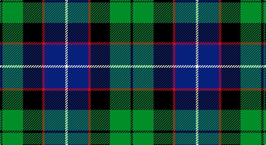 K/4 G34 K32 R4 DB34 W/4 tartan