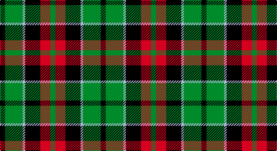 K/8 G28 LB4 K24 R16 G/8 tartan
