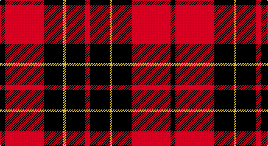 K/8 R64 K32 LY4 K32 R/8 tartan