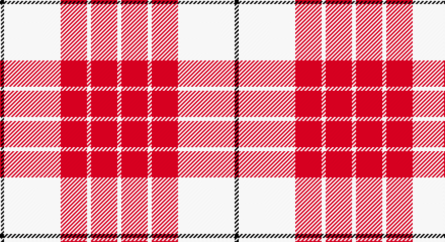 K/4 W56 R26 W4 R26 W/4 tartan