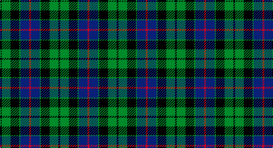 K/3 G14 K14 G2 DB14 R/3 tartan