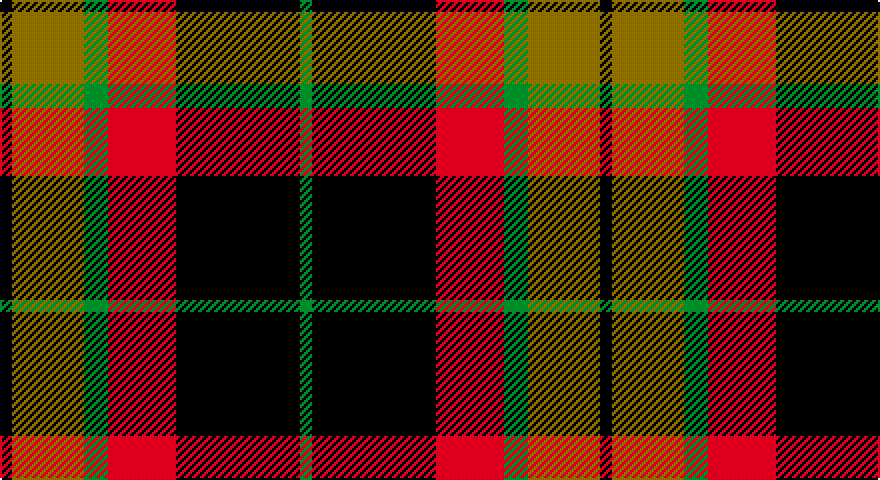 K/6 Y36 G12 R34 K62 G/6 tartan