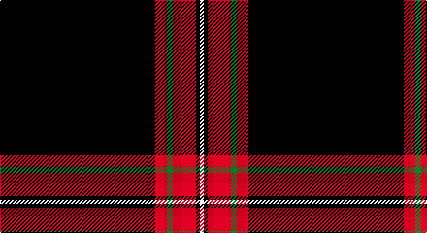 K/160 R12 G6 R24 K4 W/4 tartan