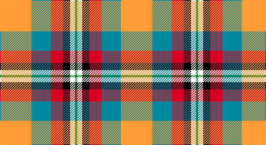 LO/52 T32 R20 K12 W8 G/4 tartan