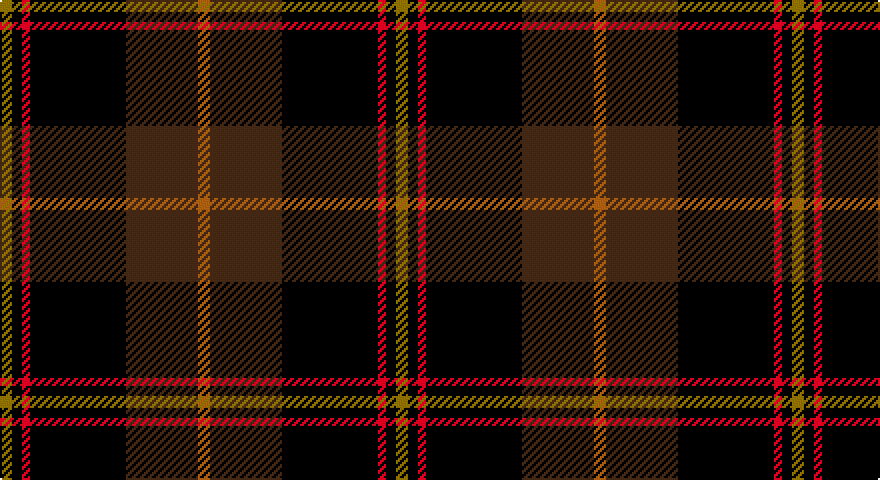 Y/6 K5 R4 K48 DO36 O/6 tartan