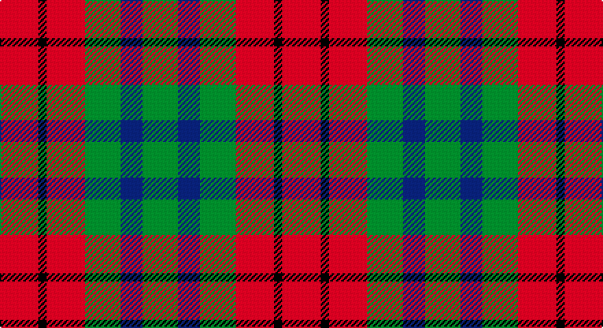 R/28 K6 R28 G26 DB16 G/26 tartan