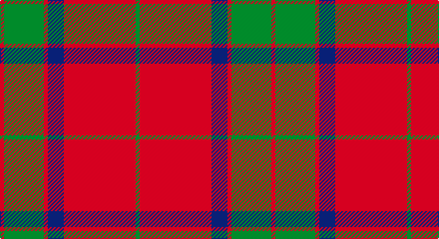 R/4 G40 R4 DB16 R72 G/4 tartan