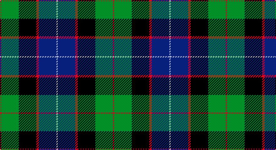 R/2 G28 K28 R4 DB28 LB/2 tartan