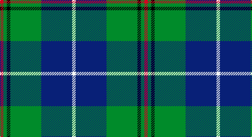 R/6 G6 K6 G54 DB54 W/6 tartan