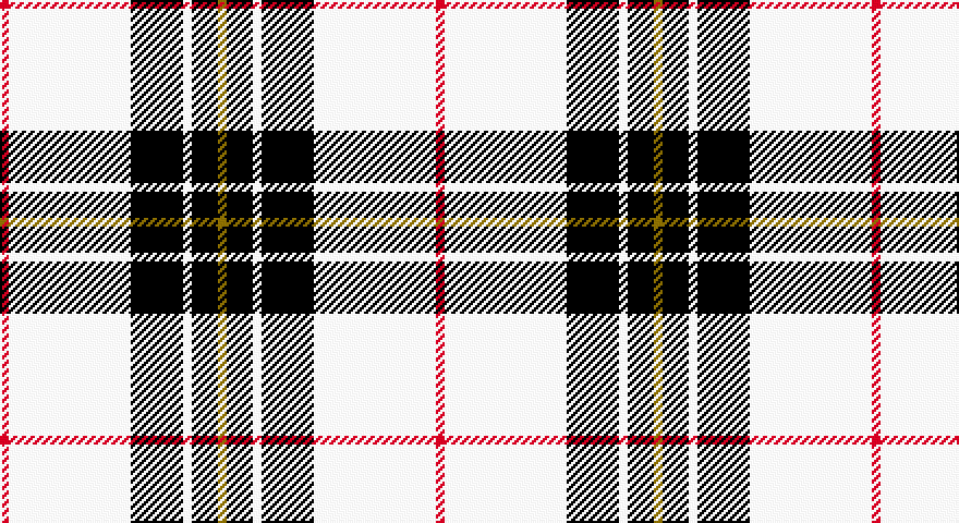 R/4 W56 K24 W4 K12 Y/4 tartan