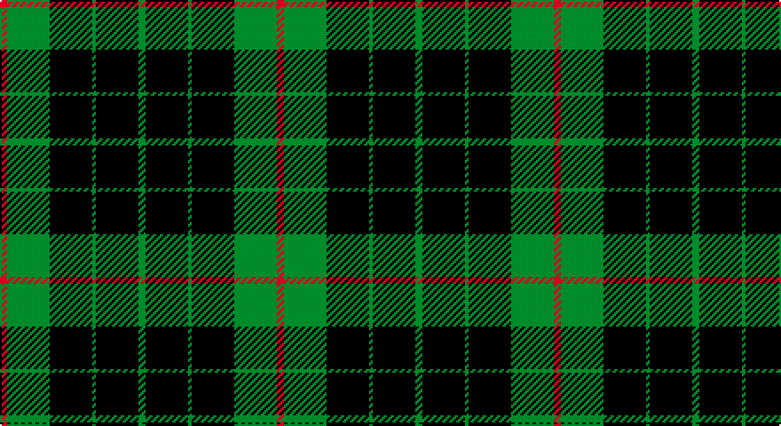R/4 G24 K24 G2 K24 G/4 tartan