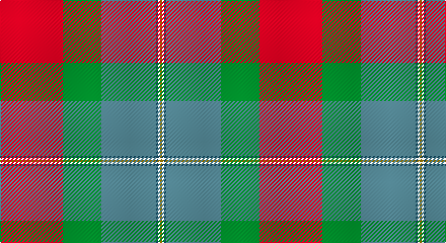R/62 G38 T54 DT2 W2 Y/2 tartan