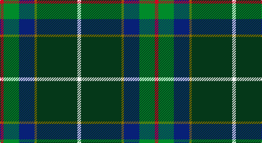 R/6 G26 DB26 Y4 DG68 W/6 tartan