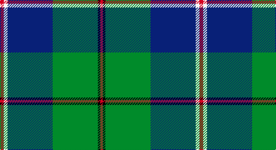 R/6 W6 DB72 G72 K4 R/4 tartan