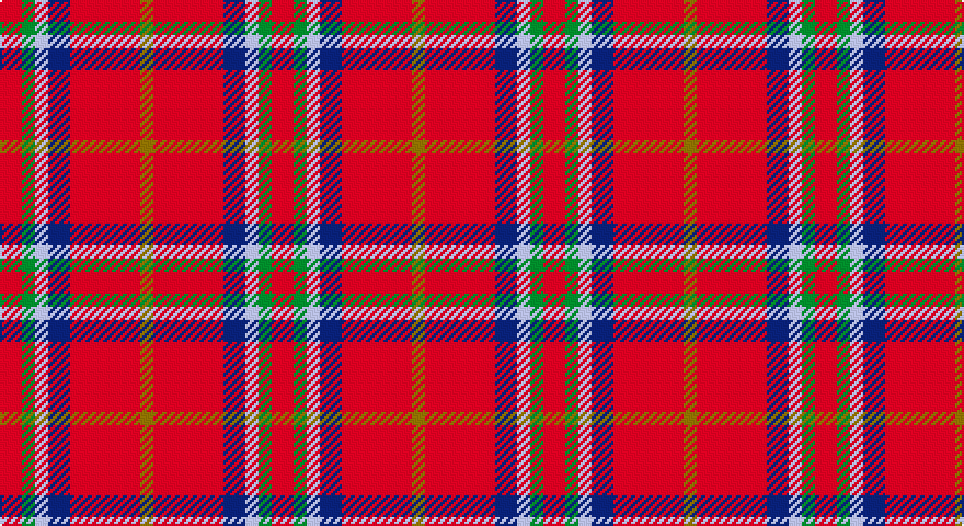 R/10 G6 LB6 DB10 R32 Y/6 tartan