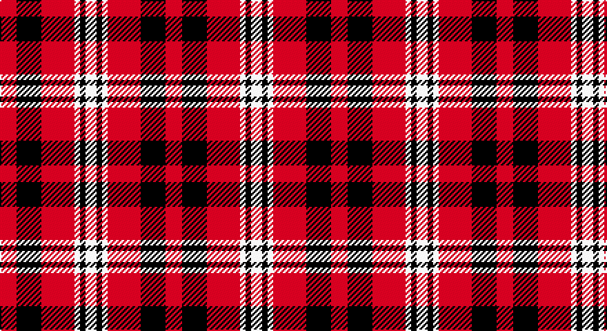 R/12 K18 R24 W4 K4 W/8 tartan
