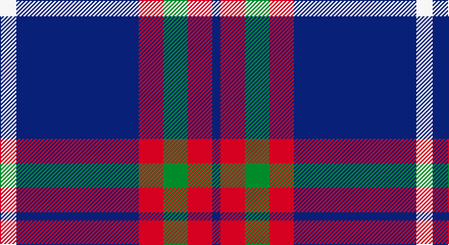 W/16 DB120 R24 G24 R24 DB/8 tartan