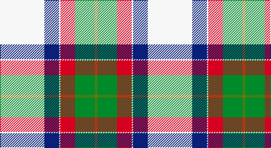 W/72 DB24 W2 R24 G32 Y/4 tartan