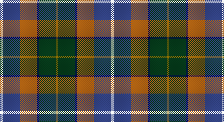 W/6 DBi34 O32 DB4 DG34 Y/4 tartan