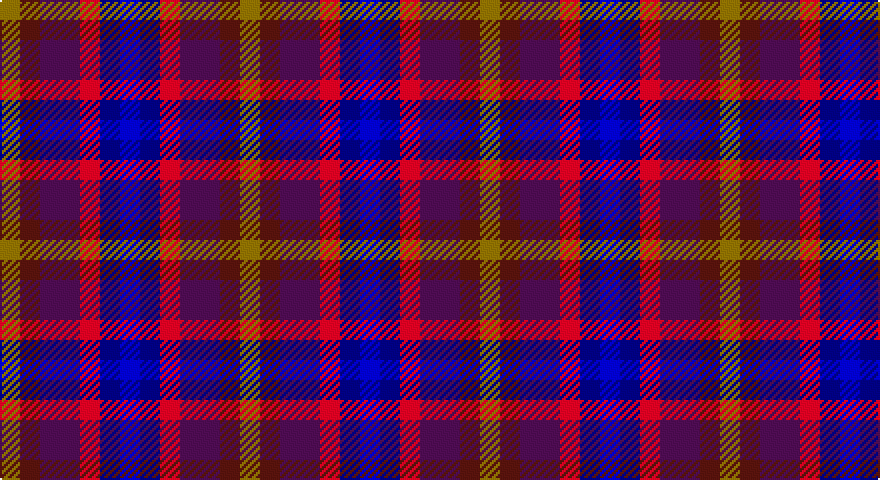 Y/10 DR10 DP20 R10 DB10 B/10 tartan