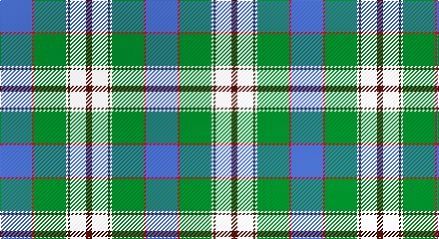 B/32 R2 G32 W2 DY2 W16 DR/6 tartan
