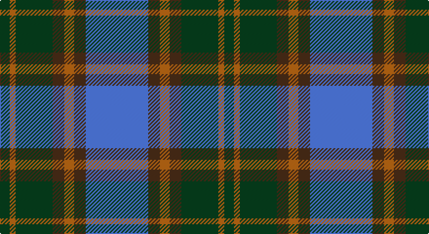DG/10 O6 DG38 DO12 O10 DO12 B/64 tartan