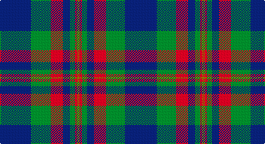 DB/52 G32 R20 DB12 G8 R4 Y/4 tartan