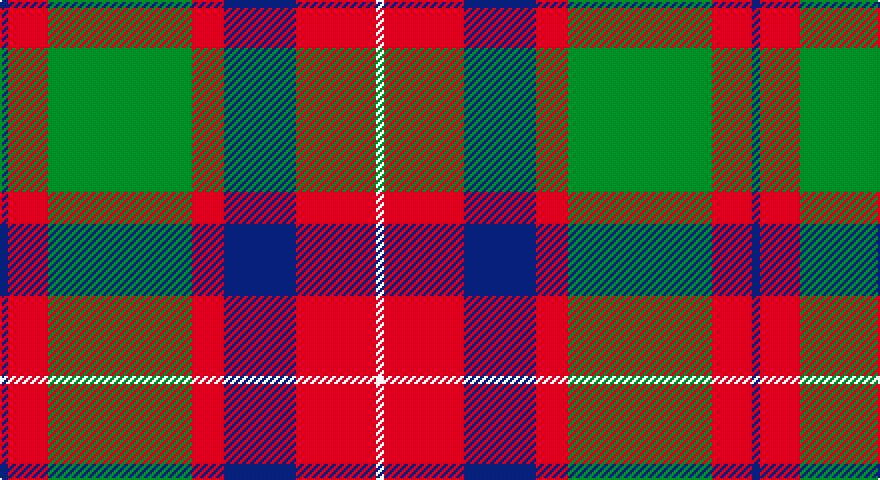DB/4 R20 G72 R16 DB36 R40 W/4 tartan