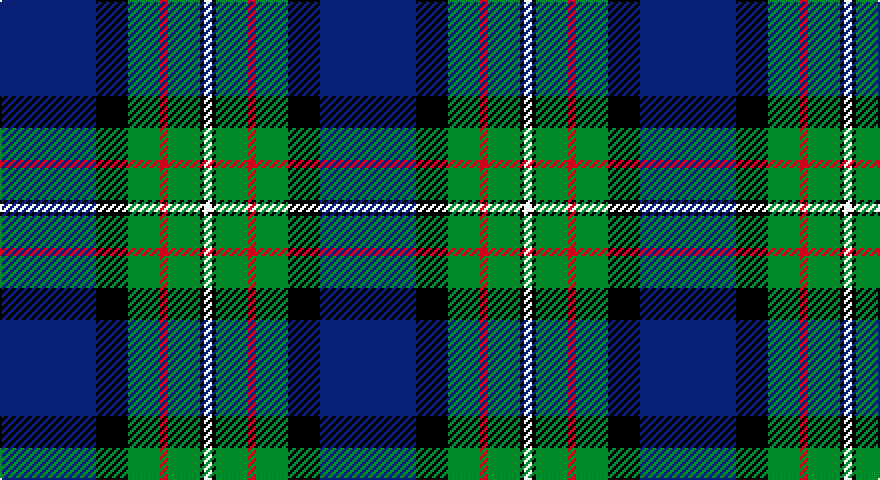 DB/48 K16 G16 R4 G16 K2 W/4 tartan