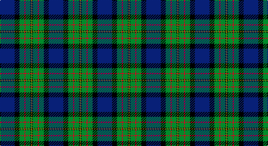 DB/24 K8 G8 R2 G8 K1 Y/2 tartan