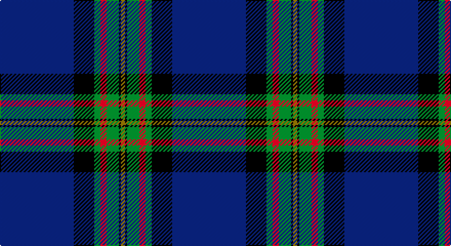 DB/72 K20 G6 R6 G12 K2 Y/4 tartan