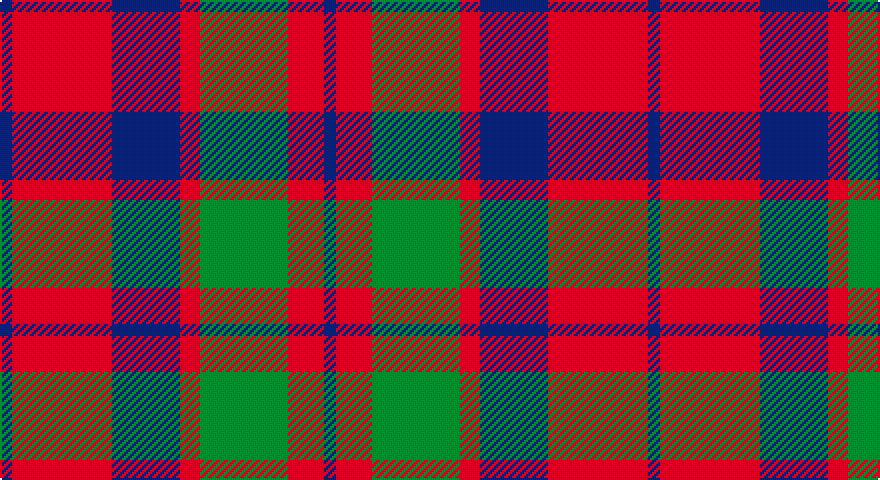 DB/6 R50 DB34 R10 G44 R18 DB/6 tartan