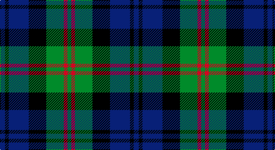DB/8 K6 DB32 K28 G28 R6 G/6 tartan