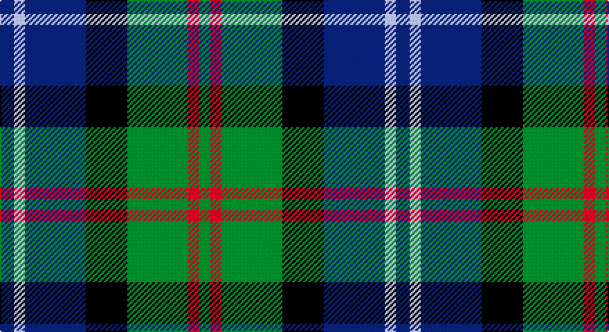 DB/10 LB8 DB44 K30 G44 R8 G/8 tartan