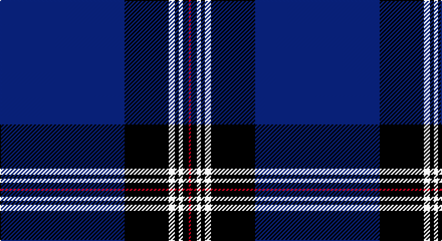 DB/124 K44 W6 K4 W4 K6 R/2 tartan