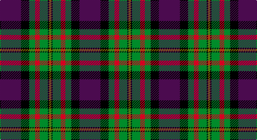 DP/36 K14 G10 R8 G14 K2 Y/4 tartan