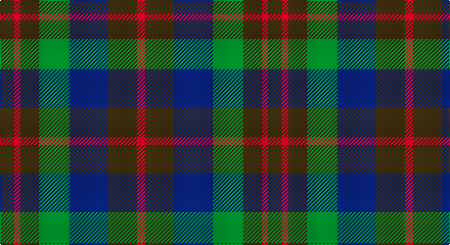 DY/14 R6 DY18 G30 DB38 DY28 R/8 tartan