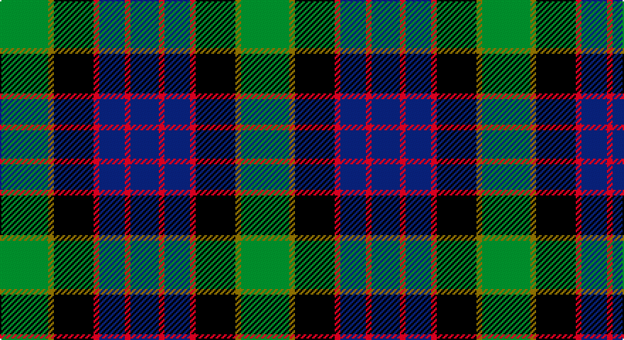 G/34 Y4 K28 R4 DB18 R4 DB/20 tartan