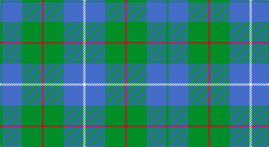 G/4 B32 G32 R4 G32 B32 W/4 tartan