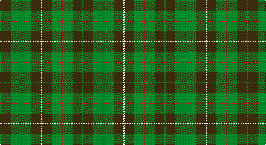 G/2 DY16 G16 R2 G16 DY16 W/2 tartan