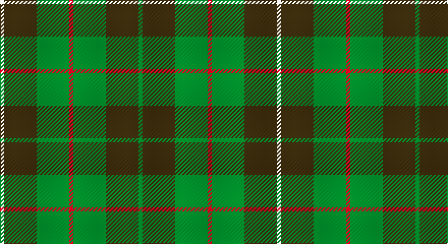 W/4 DY32 G32 R4 G32 DY32 G/4 tartan