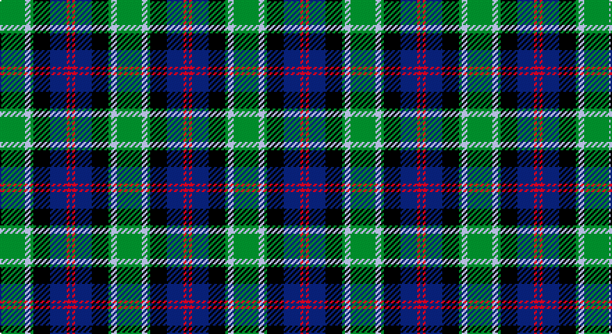 G/18 LB4 G2 K12 DB12 R2 DB/2 tartan